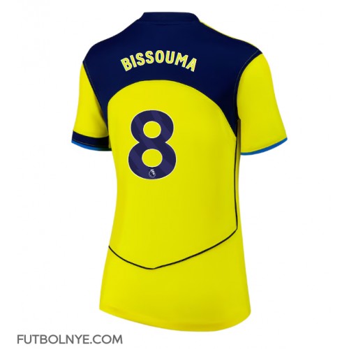 Camiseta Tottenham Hotspur Yves Bissouma #8 Tercera Equipación para mujer 2025-26 manga corta